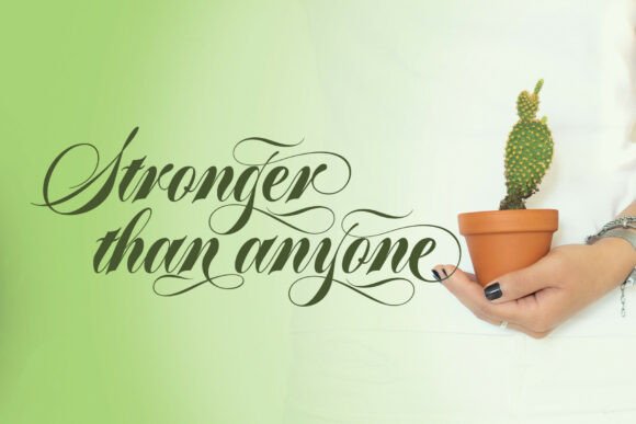 Reivant Font PNG with transparent background - Preview 1