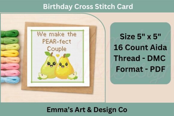 We Make the Pear-fect Couple Card