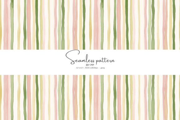 Pastel Stripe Seamless Pattern