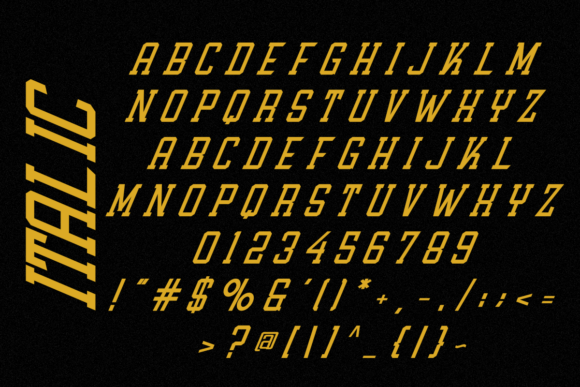 Athletic Varsity Font - Preview 2