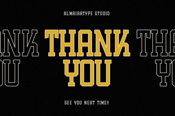 Athletic Varsity Font - Preview 5