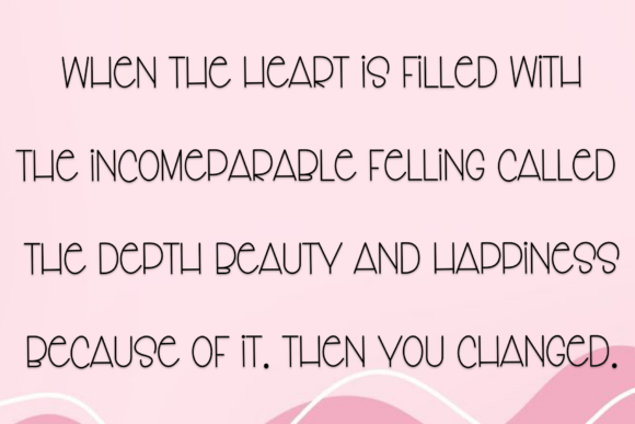 Beautiful Font - Preview 3
