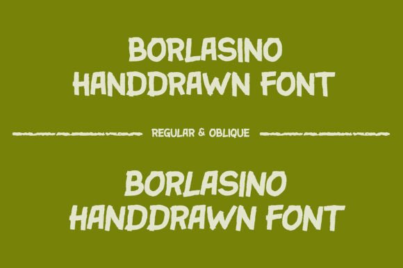 Borlasino Font - Preview 6