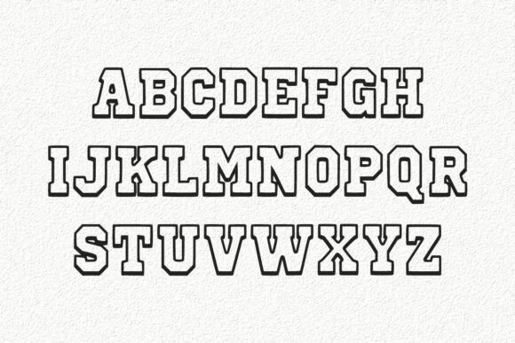 College School Font - Preview 4