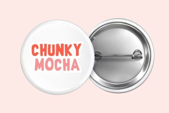 Chunky Mocha Font - Preview 3