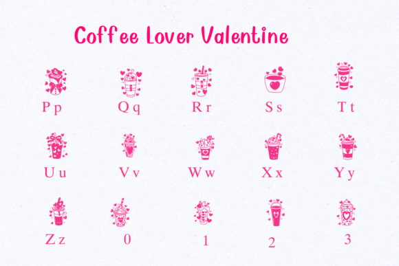 Coffee Lover Valentine Font - Preview 2