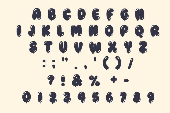 Color Party Font - Preview 3