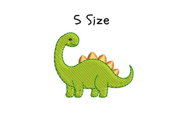 Dinosaur Embroidery Design