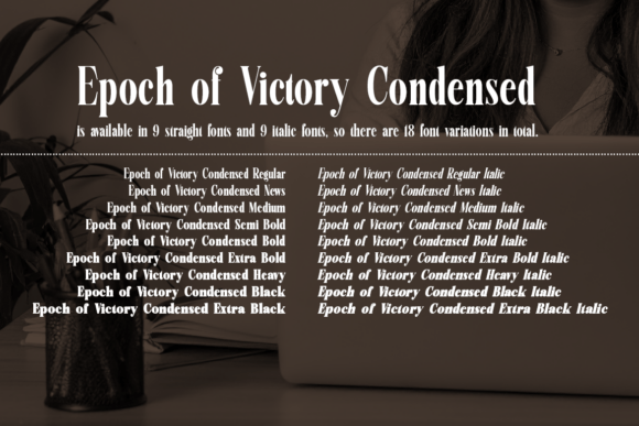 Epoch of Victory Font - Preview 4