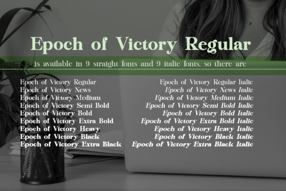 Epoch of Victory Font - Preview 5