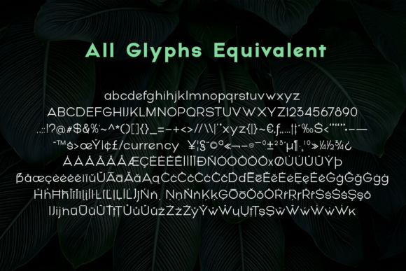 Equivalent Font - Preview 5