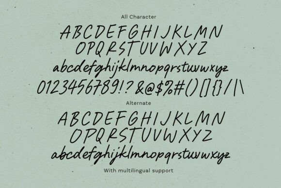 Fine Checklist Font - Preview 6