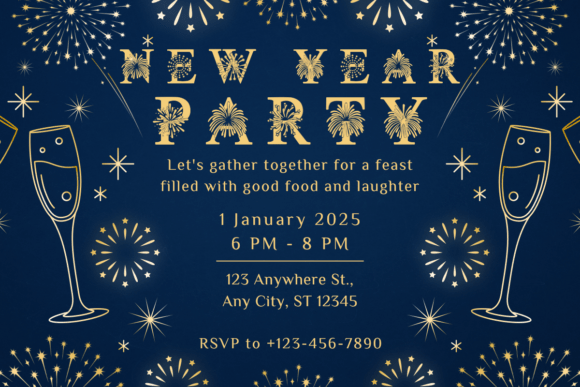 Firework Font - Preview 3