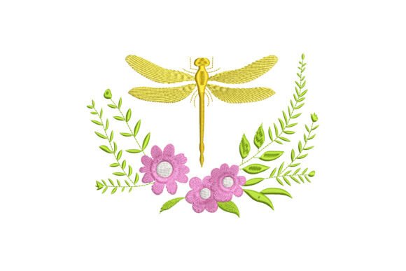 Floral Dragonfly