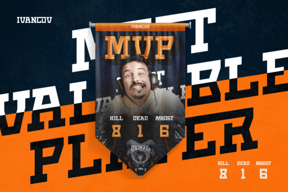 Gheno Font PNG with transparent background - Preview 5
