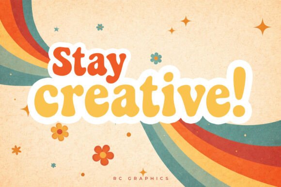 Groovy Deluxe Font PNG with transparent background - Preview 2