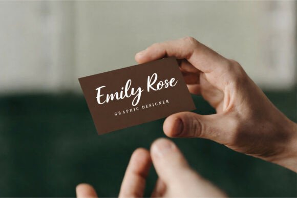 Handwriting Signature Font PNG with transparent background - Preview 3
