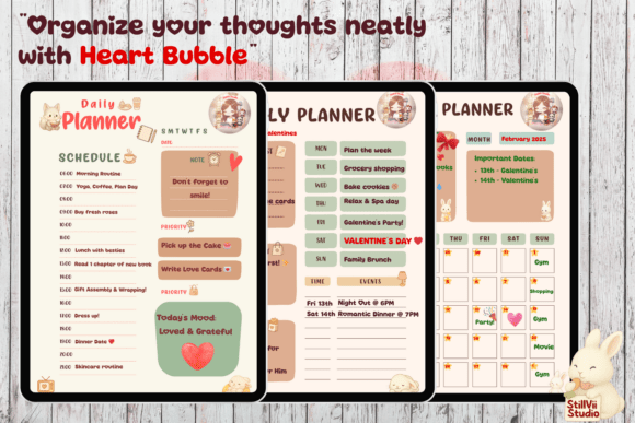 Heart Bubble Font - Preview 2