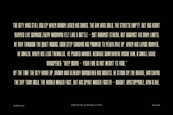 Highbrix Font PNG with transparent background - Preview 3
