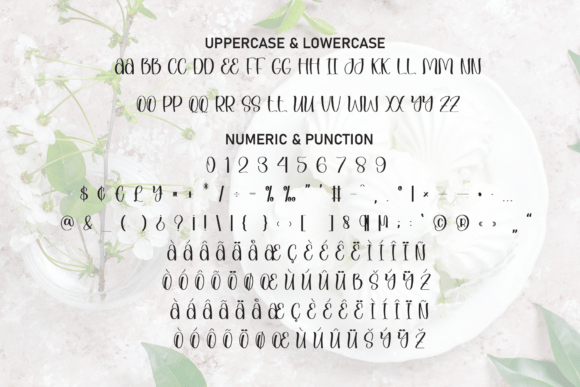 Jasmine Sweety Font font preview - 6