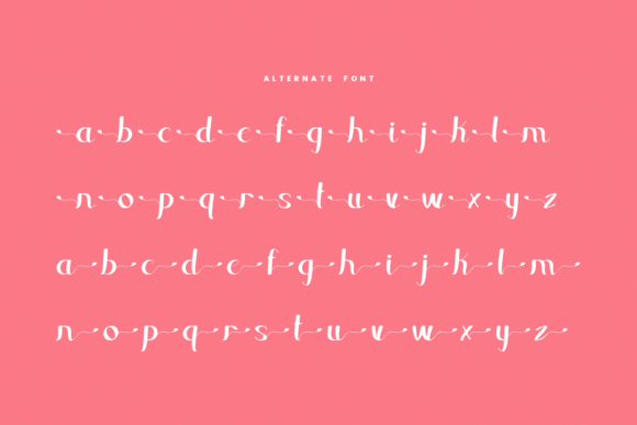 Love Sheotcin Font PNG with transparent background - Preview 6