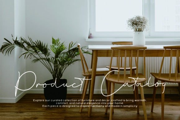 Lumireth Softflow Font PNG with transparent background - Preview 2