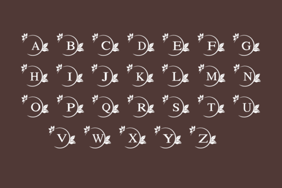 Magical Flowers Font font preview - 2