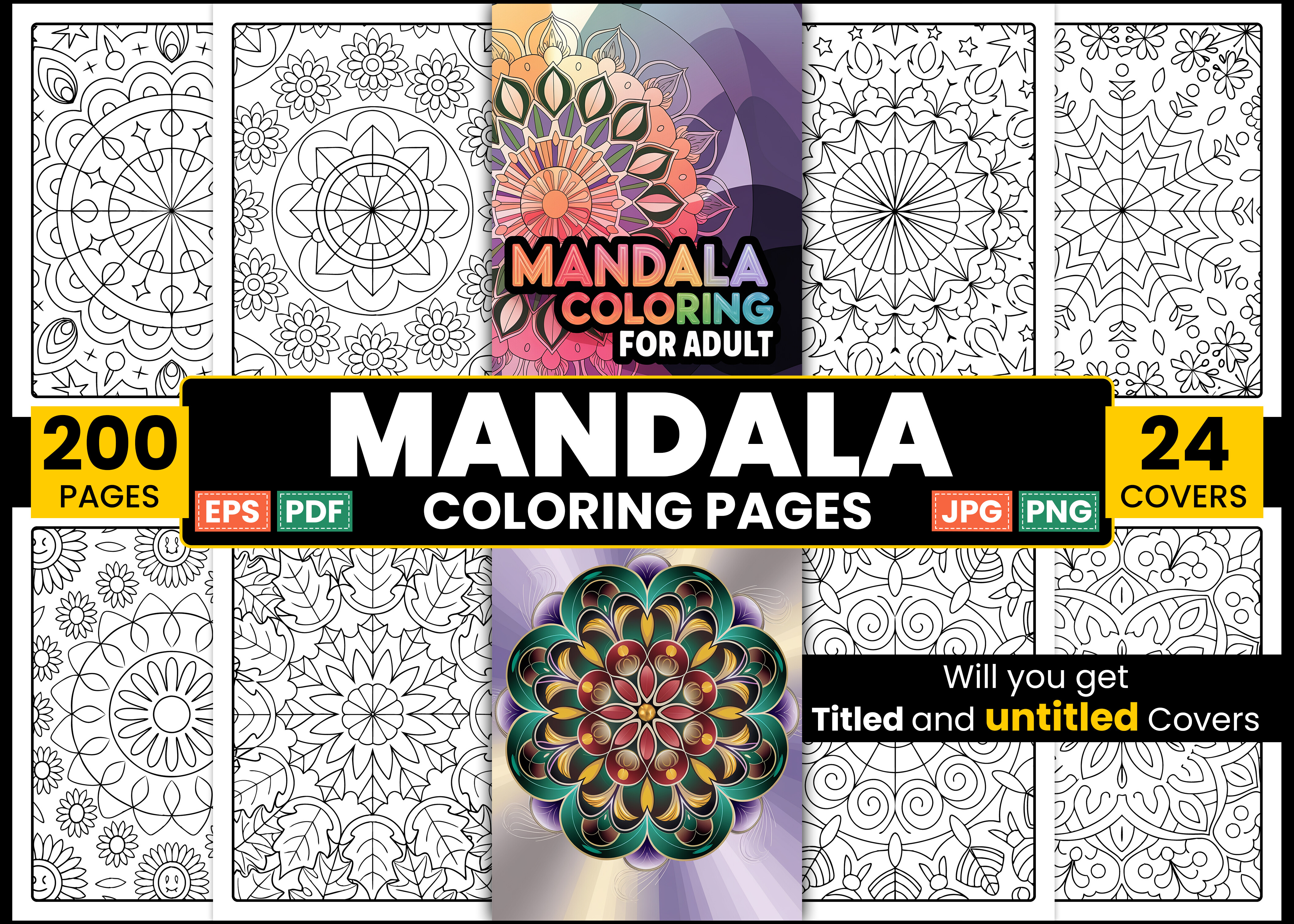 Mandala Coloring Pages for Adult