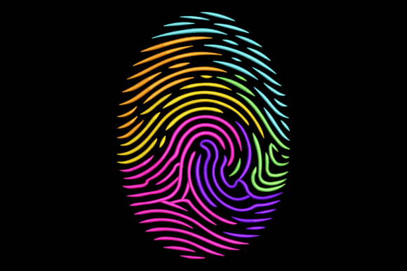 Rainbow Fingerprint