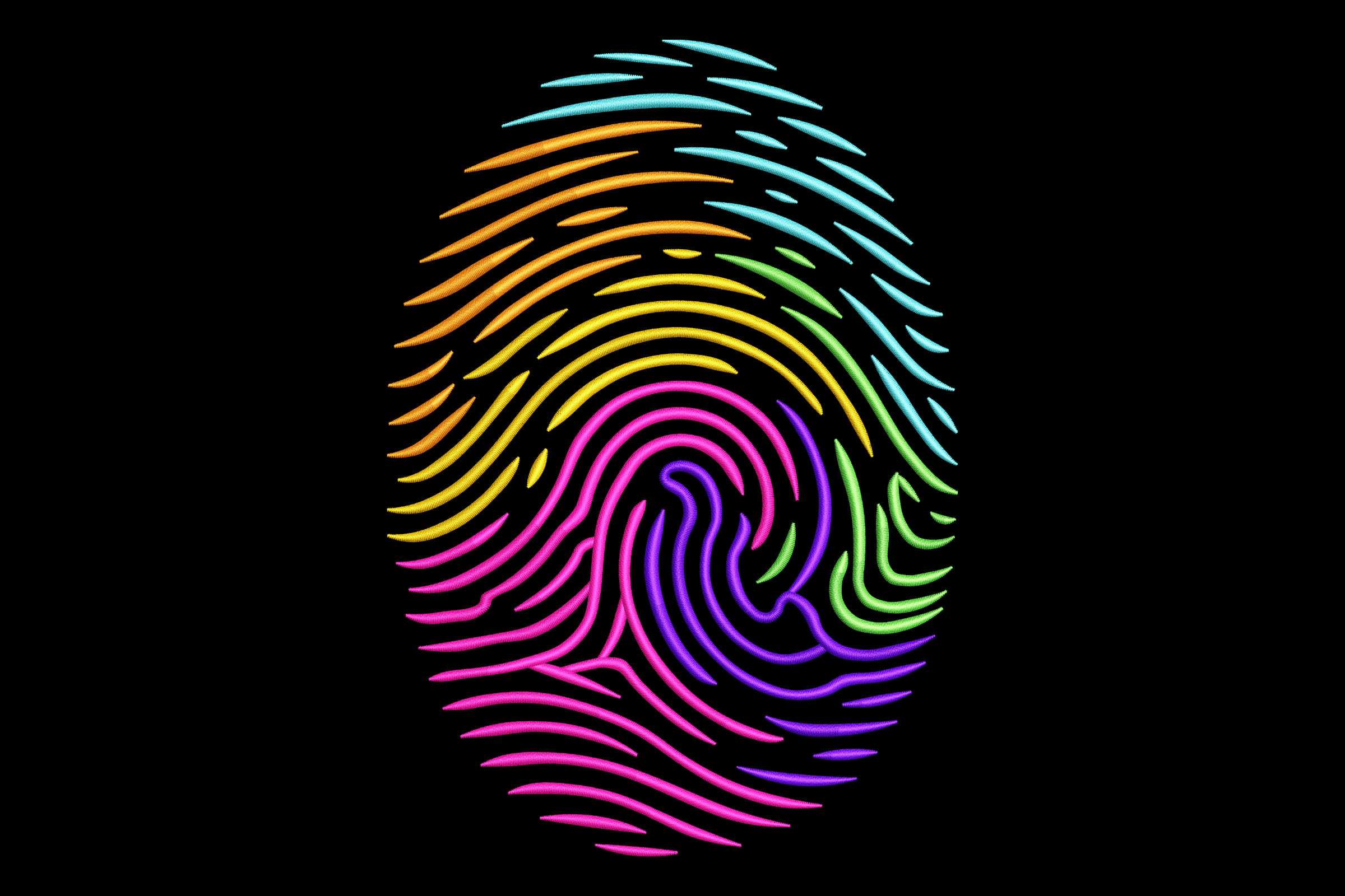 Rainbow Fingerprint