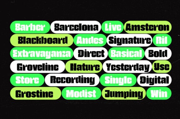 Ravedo Font PNG with transparent background - Preview 3