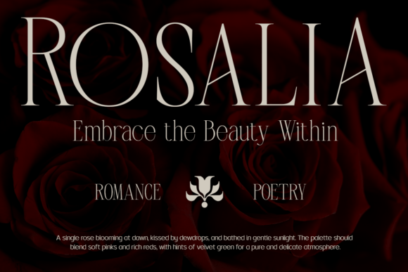 Rose Merry Font PNG with transparent background - Preview 4