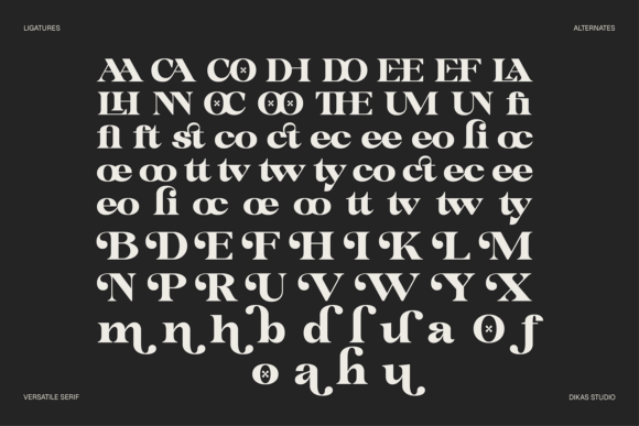 Ruciness Font PNG with transparent background - Preview 5