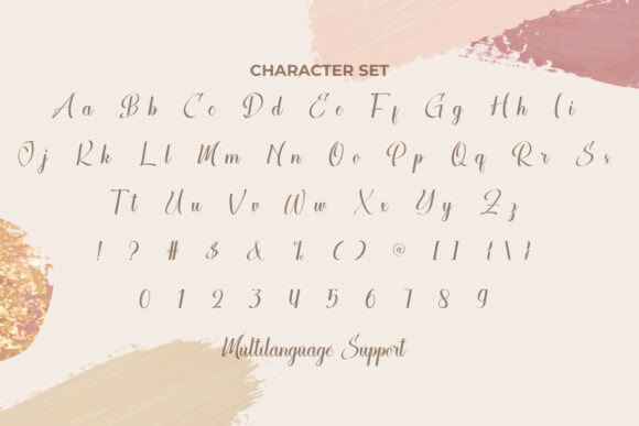 Scattergun Font PNG with transparent background - Preview 3
