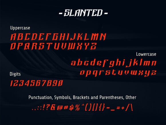 Sharpinoz Font font preview - 2
