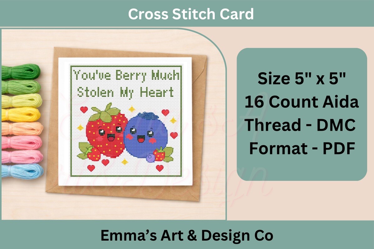 You’ve Berry Much Stolen My Heart Card