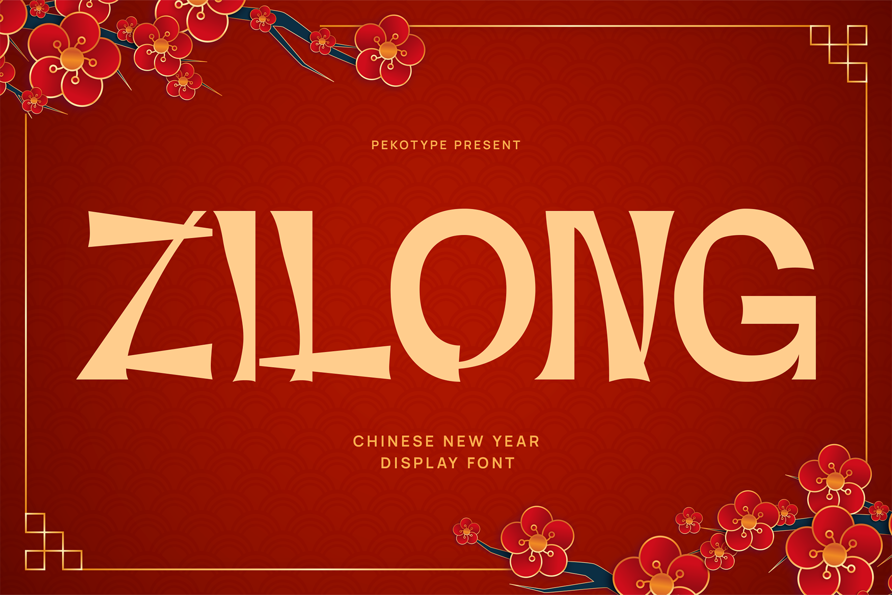 Zilong preview, bold decorative display style