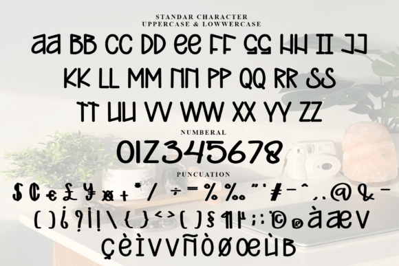 Abstract Font - Preview 3