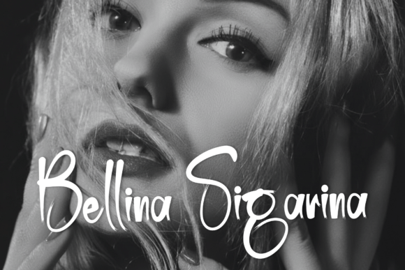 Angela Signature Font - Preview 5
