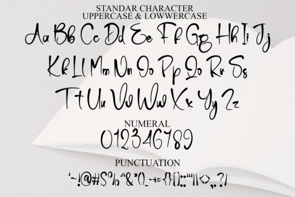 Angela Signature Font - Preview 6