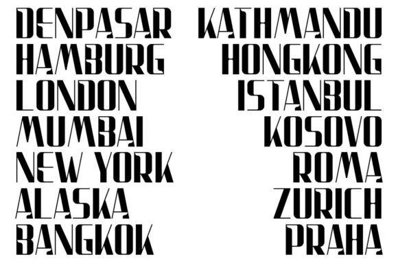 Atrago Font - Preview 4