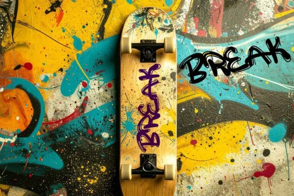 Attack Graffiti Font - Preview 2