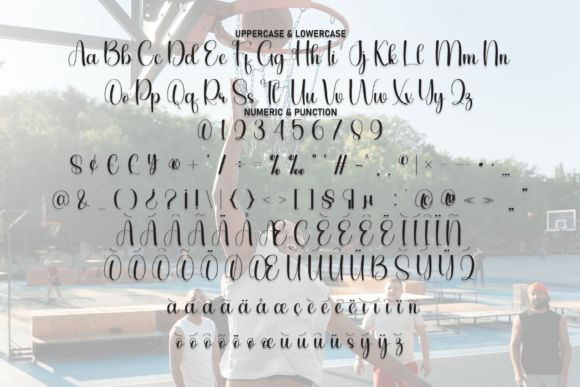 Basketball Font - Preview 6