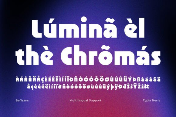 Befisans Font - Preview 3