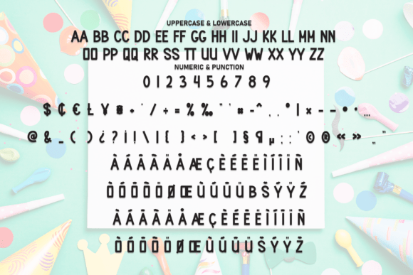Birthday Card Font - Preview 6