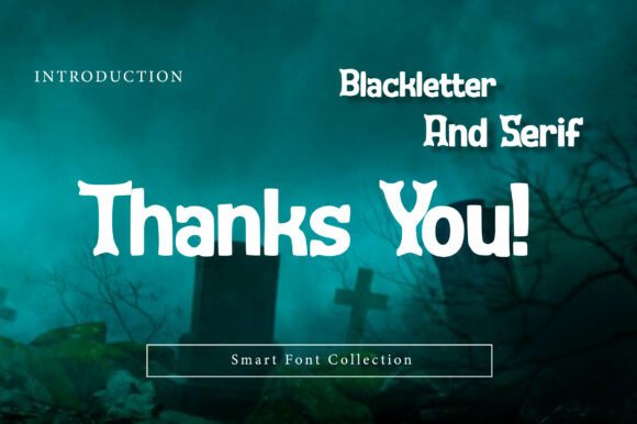 Blackletter and Serif Font - Preview 2
