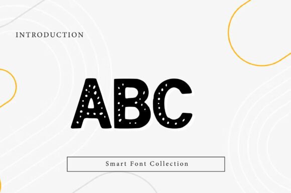 Bold Perforated Font - Preview 1