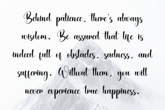 Bookmark Font - Preview 5