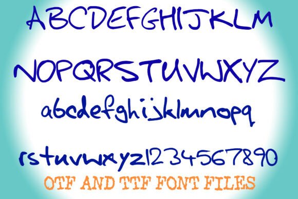 Boyfriends Handwriting Font - Preview 1