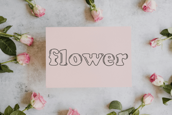 Bubble Original Font - Preview 4